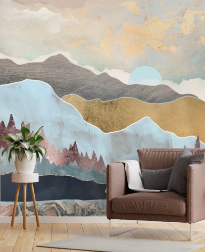 Winterlicht Wandbild von SpaceFrog Designs Winterlicht Wandbild von SpaceFrog Designs