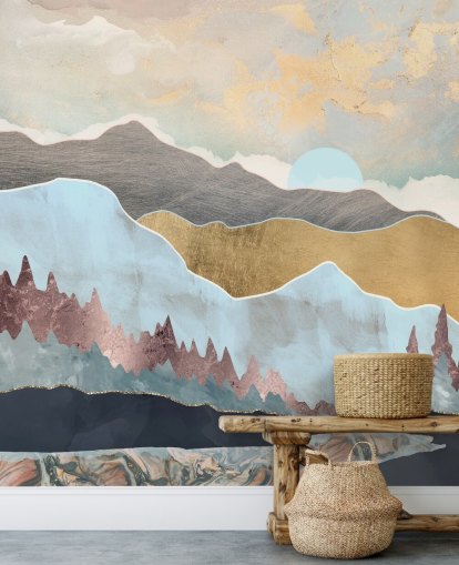 Décoration murale lumière d'hiver par SpaceFrog Designs