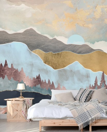 Decorazione murale con luce invernale di SpaceFrog Designs