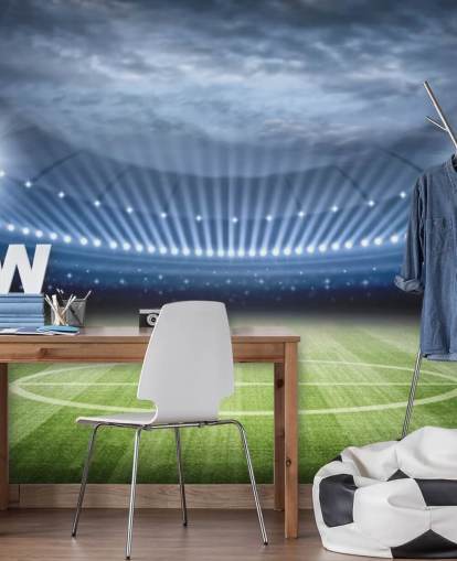 Estádio de futebol à noite papel de parede Estádio de futebol à noite papel de parede