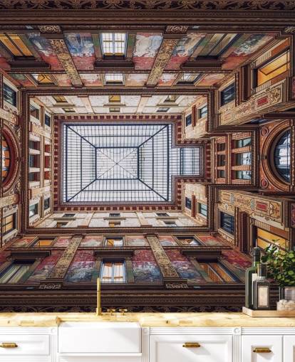 Papel de parede Galleria Sciarra, Rome Papel de parede Galleria Sciarra, Rome
