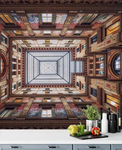 Fotomural Galería Sciarra, Roma