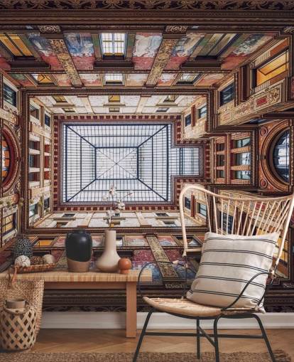 Galleria Sciarra, Roma Veggmaleri