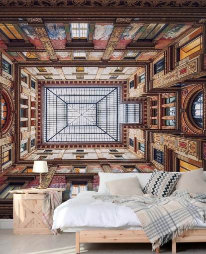 Galleria Sciarra, Rome Wallpaper Mural