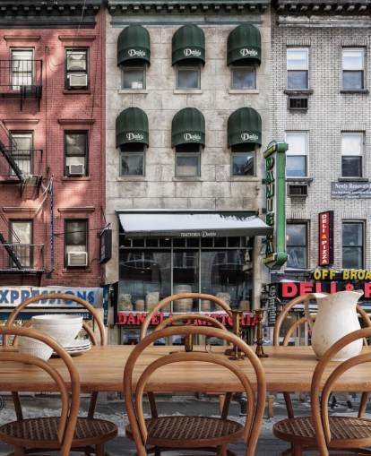 Papel pintado con temática de Nueva York