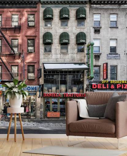 Papel pintado con temática de Nueva York