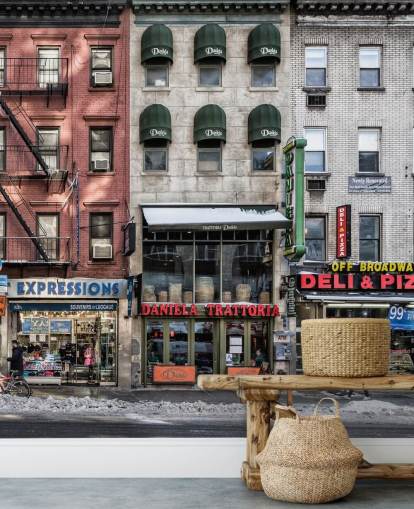 New York Themed Wallpaper