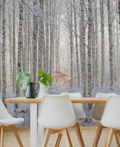 Papier Peint Fresque Nature Blanche Papier Peint Fresque Nature Blanche