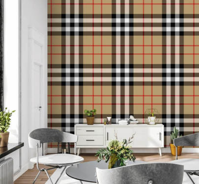 Tartan Wallpaper - Tartan Wall Murals | Wallsauce NZ