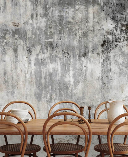 gray and white concrete effect wallpaper mural called Smooth and Old for bedrooms and kitchens gray and white concrete effect wallpaper mural called Smooth and Old for bedrooms and kitchens