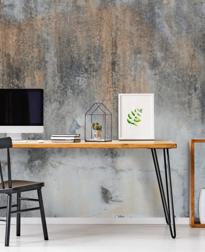 carta da parati murale in cemento grigio chiamata Industrial Art a Wallsauce per cucine e camere da letto carta da parati murale in cemento grigio chiamata Industrial Art a Wallsauce per cucine e camere da letto