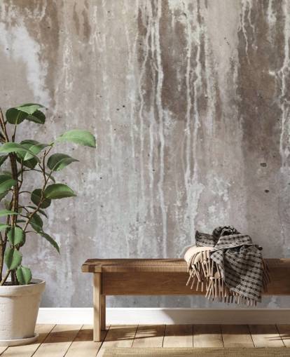 mural de papel pintado de hormigón gris llamado Grey Texture of Concrete de Wallsauce para cocinas y dormitorios mural de papel pintado de hormigón gris llamado Grey Texture of Concrete de Wallsauce para cocinas y dormitorios