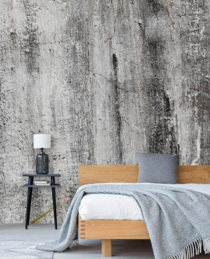 gray and black industrial wallpaper mural called Blackened by Time for bedrooms and kitchens gray and black industrial wallpaper mural called Blackened by Time for bedrooms and kitchens