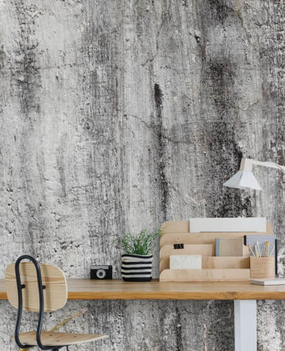 gray and black industrial wallpaper mural called Blackened by Time for bedrooms and kitchens gray and black industrial wallpaper mural called Blackened by Time for bedrooms and kitchens