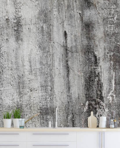 papier peint mural industriel gris et noir appelé Blackened by Time pour les chambres et les cuisines papier peint mural industriel gris et noir appelé Blackened by Time pour les chambres et les cuisines