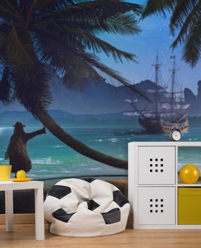 pirate on beach wallpaper pirate on beach wallpaper