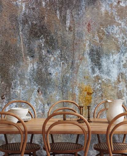 papier peint mural gris effet béton appelé Textures of Colour pour les chambres et les cuisines chez Wallsauce