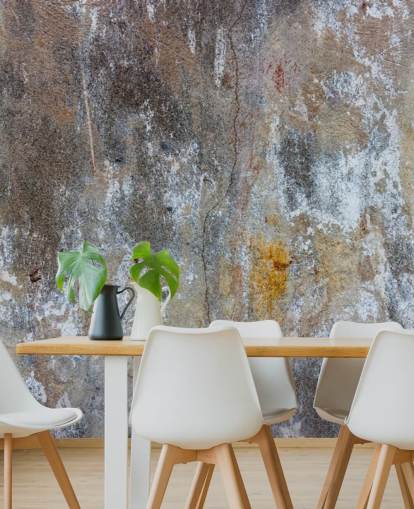 grå betongeffekt tapetmaleri kalt Textures of Color for soverom og kjøkken på Wallsauce grå betongeffekt tapetmaleri kalt Textures of Color for soverom og kjøkken på Wallsauce