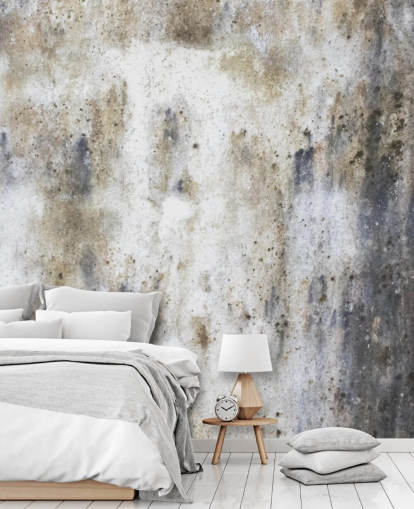 grey concrete effect wallpaper mural called Concrete for bedrooms and kitchens
