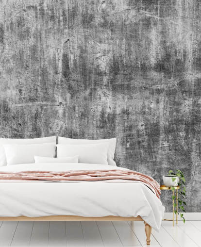 black and white concrete effect wallpaper called Black and White Industry for bedrooms and kitchens black and white concrete effect wallpaper called Black and White Industry for bedrooms and kitchens
