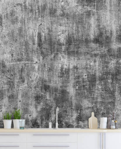 zwart-wit behang met betoneffect genaamd Black and White Industry voor slaapkamers en keukens zwart-wit behang met betoneffect genaamd Black and White Industry voor slaapkamers en keukens