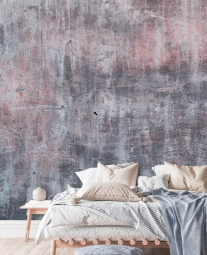 grey and pink industrial wallpaper mural called Grey and Pink Concrete Effect for bedrooms and kitchens grey and pink industrial wallpaper mural called Grey and Pink Concrete Effect for bedrooms and kitchens