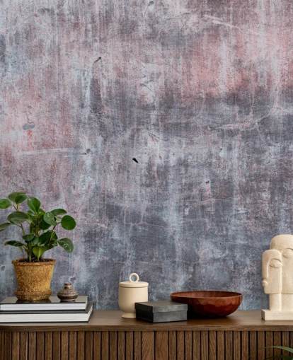 grey and pink industrial wallpaper mural called Grey and Pink Concrete Effect for bedrooms and kitchens grey and pink industrial wallpaper mural called Grey and Pink Concrete Effect for bedrooms and kitchens