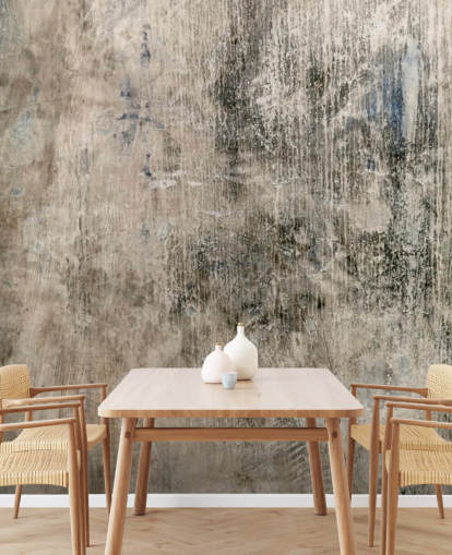 naturlig betongeffekt tapetmaleri kalt Vintage Look av Wallsauce for soverom og kjøkken naturlig betongeffekt tapetmaleri kalt Vintage Look av Wallsauce for soverom og kjøkken