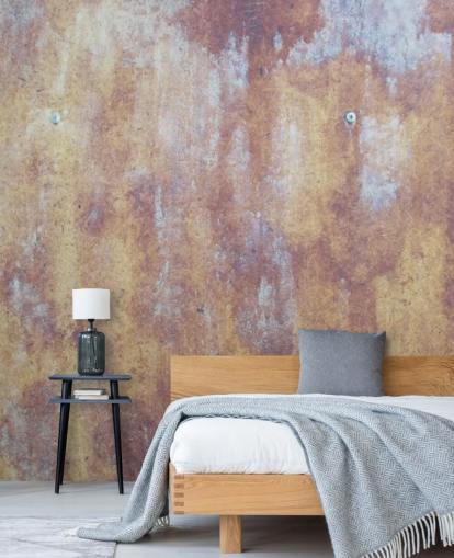 multicoloured industrial wallpaper mural called All Coloured Concrete for kitchens and bedrooms