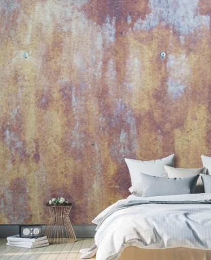 multicolored industrial wallpaper mural called All Colored Concrete for kitchens and bedrooms