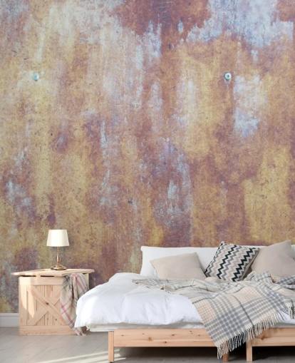 multicoloured industrial wallpaper mural called All Coloured Concrete for kitchens and bedrooms