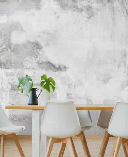 grå och vit Cement Plaster Effect tapetväggmålning på Wallsauce för sovrum, kök och vardagsrum grå och vit Cement Plaster Effect tapetväggmålning på Wallsauce för sovrum, kök och vardagsrum