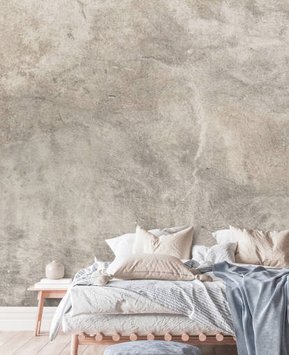 mural de papel pintado de yeso natural llamado Vintage Plaster Effect para dormitorios y cocinas