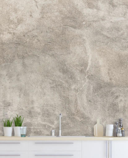 natural plaster wallpaper mural called Vintage Plaster Effect for bedrooms and kitchens