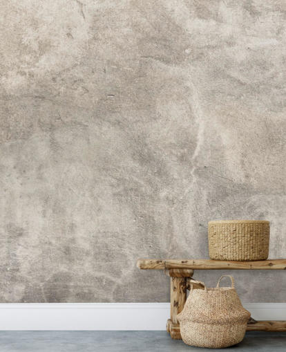 mural de papel pintado de yeso natural llamado Vintage Plaster Effect para dormitorios y cocinas