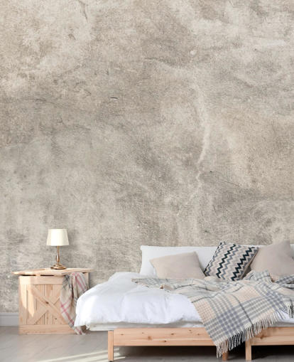 mural de papel pintado de yeso natural llamado Vintage Plaster Effect para dormitorios y cocinas