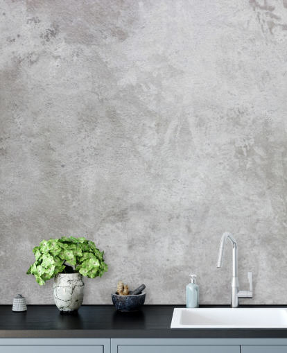 grey concrete wallpaper mural called Texture of Plaster for homes and businesses grey concrete wallpaper mural called Texture of Plaster for homes and businesses