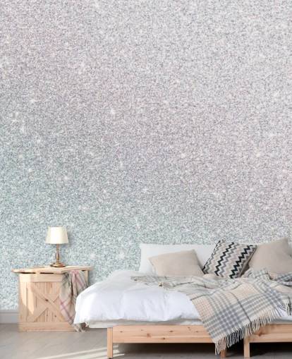 Silver Sparkle väggmålning