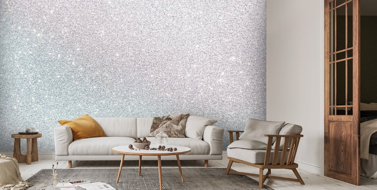 Carta Da Parati Testurizzata Natural Opulence Bianco - Foto 8