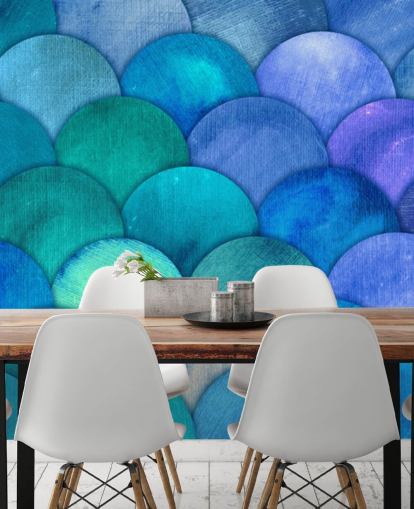 blue mermaid scales wallpaper blue mermaid scales wallpaper