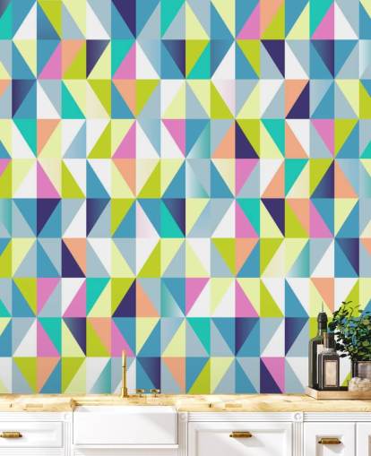 Decorazione murale Apex Pastel Geometric