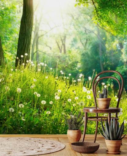 Tapeten-Wandbild „Frühling in der Natur“
