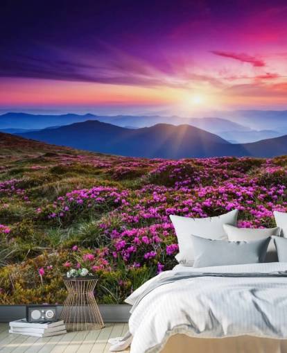 Purple World Wallpaper Mural