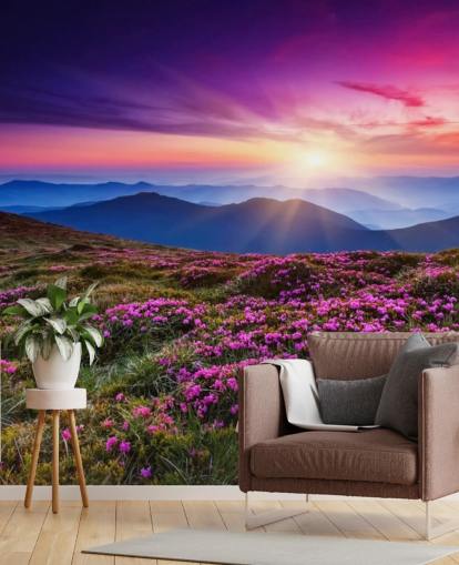 Papel pintado Mundo morado