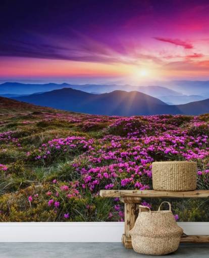 Purple World Wallpaper Mural Purple World Wallpaper Mural