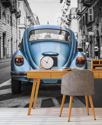 Blue Beetle Wall Mural