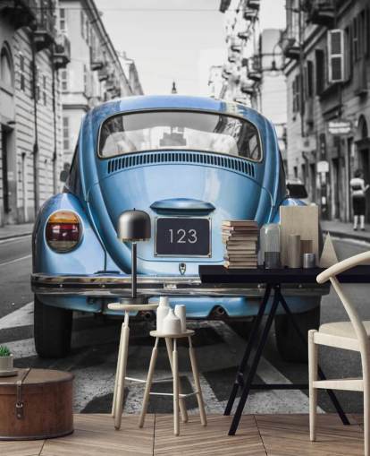 Blue Beetle Wall Mural