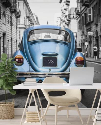 Blue Beetle Wall Mural