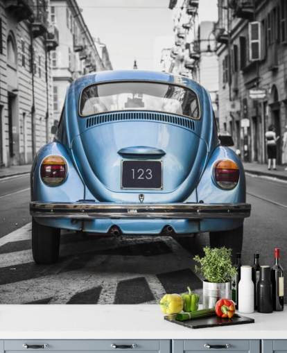 Blue Beetle Wall Mural