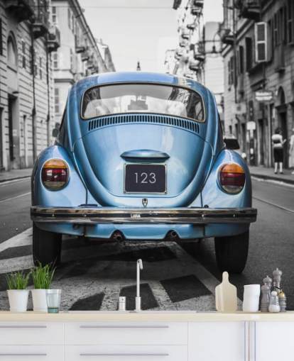 Blue Beetle Wall Mural